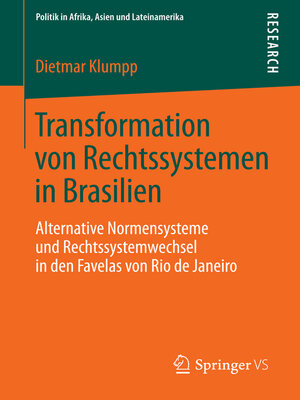 cover image of Transformation von Rechtssystemen in Brasilien